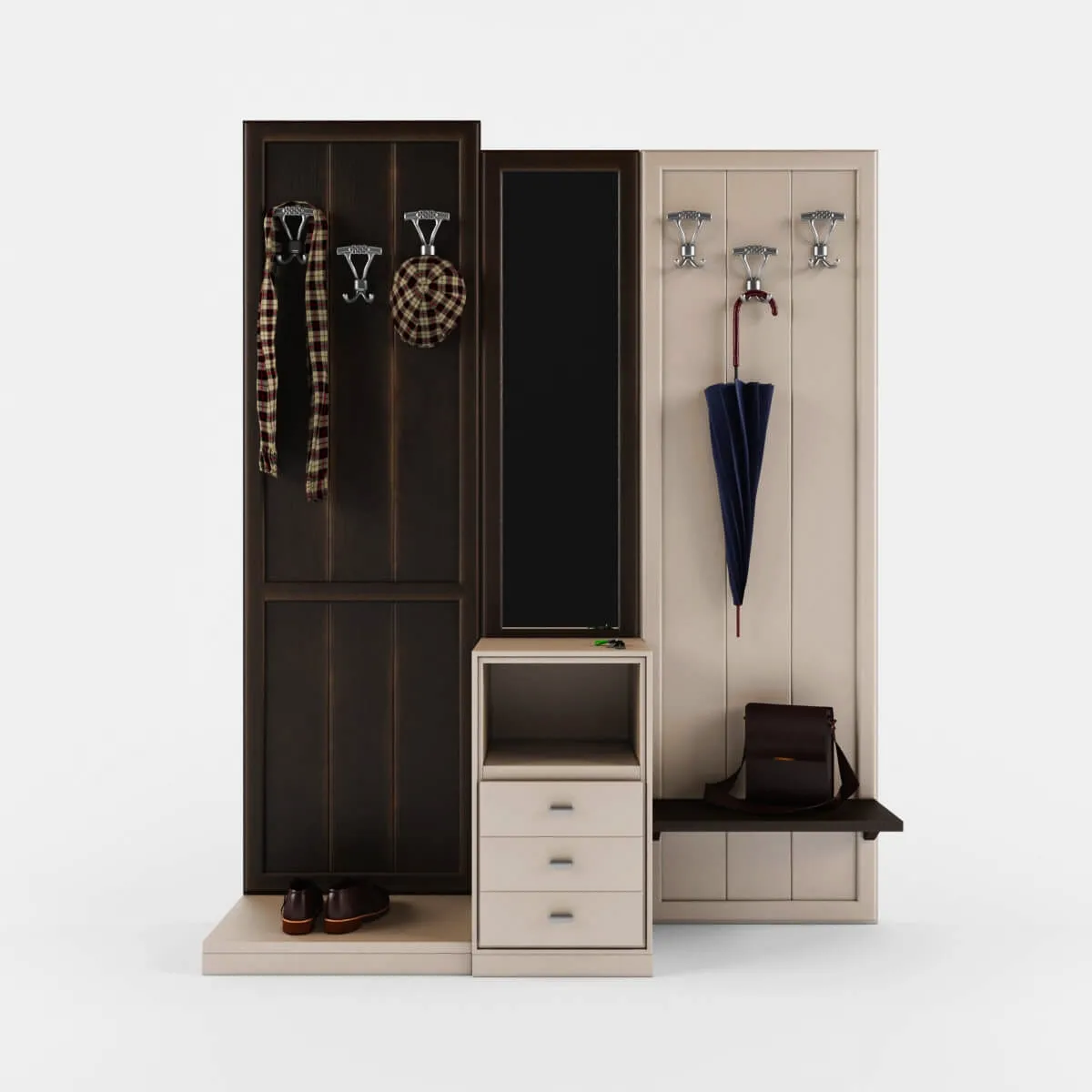 furniture – Hallway set 45 3ds Max