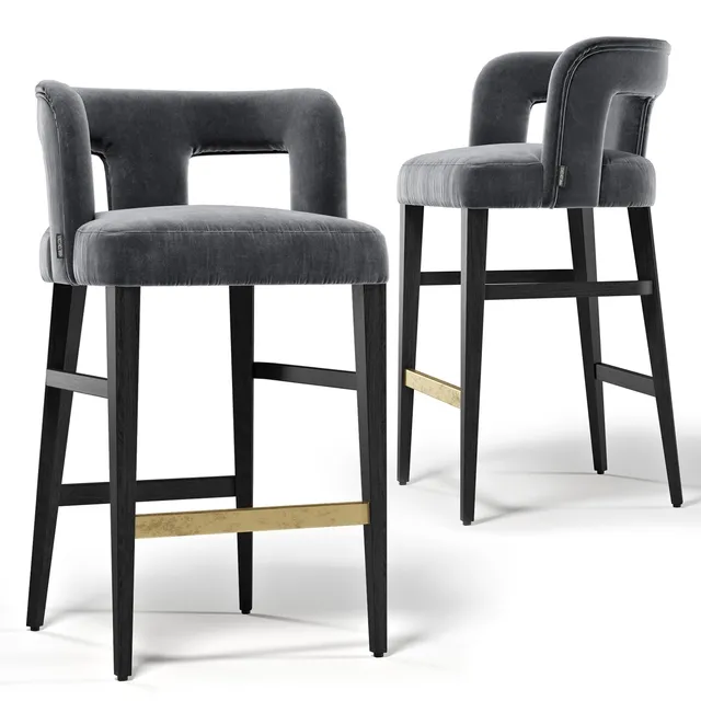 furniture – Hamilton Conte Penelope Bar chair 3ds Max