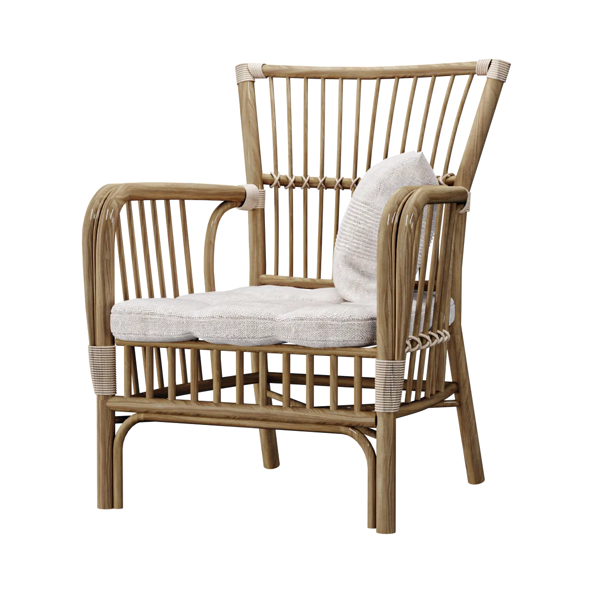 furniture – Hampton Bay armchair 3ds Max