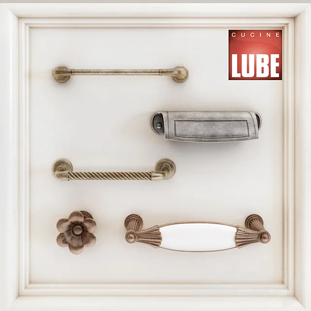 furniture handles Lube 3ds Max