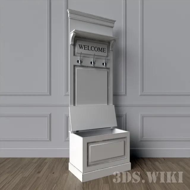 furniture – Hanger Véronique 3ds Max