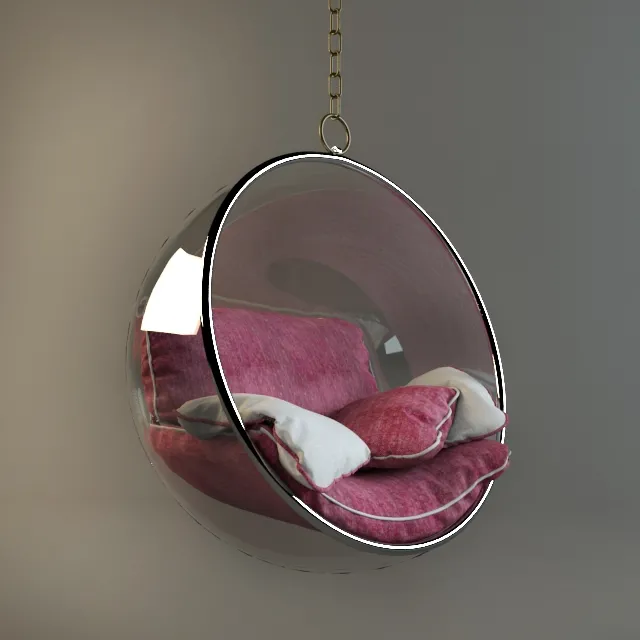 furniture – Hanging Ball chair 3ds Max