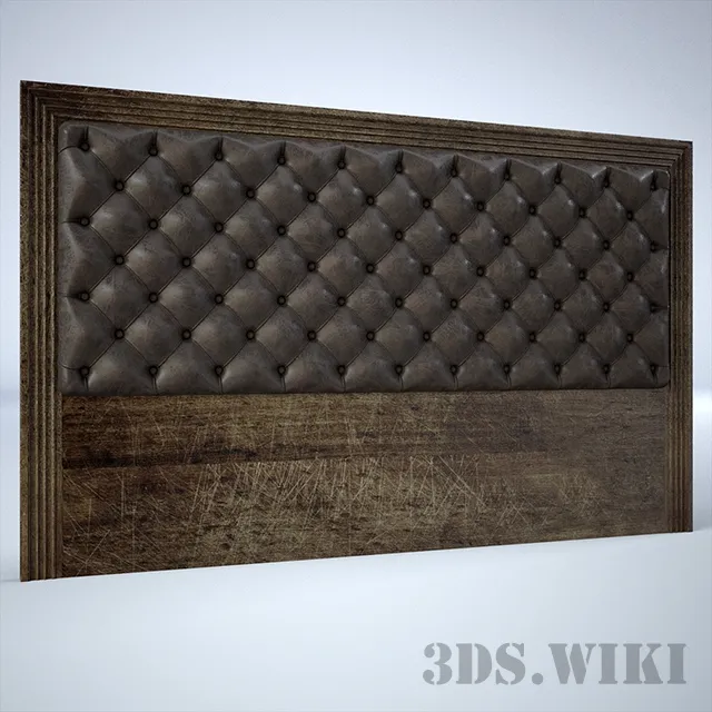 furniture – Headboard CAPITONE 3ds Max