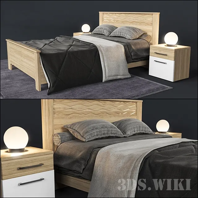 furniture – Helen’s bed # 22 3ds Max