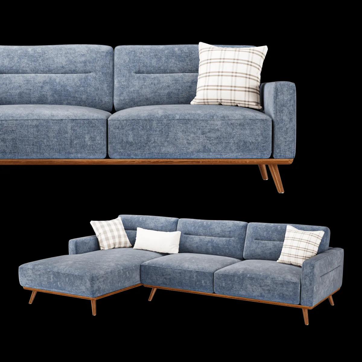 furniture – Helsinki corner sofa 3ds Max