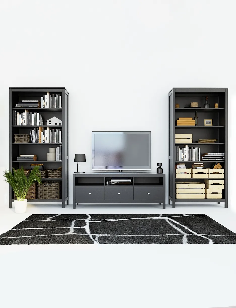 furniture – HEMNES living room set 3ds Max