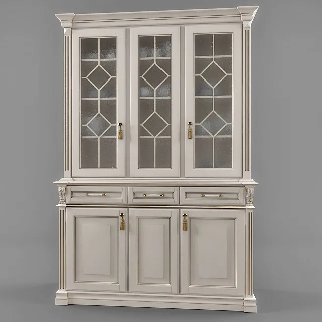 furniture – Henredon cabinet 41 3ds Max