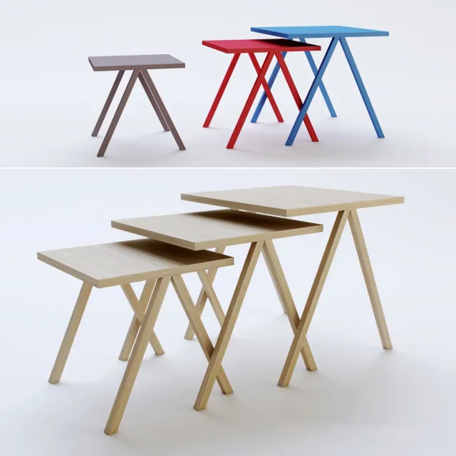 furniture – Hiip Table for Cappellini 3ds Max