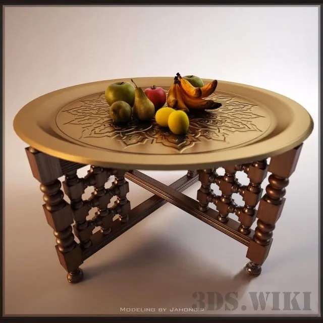 furniture – Hookah table 3ds Max