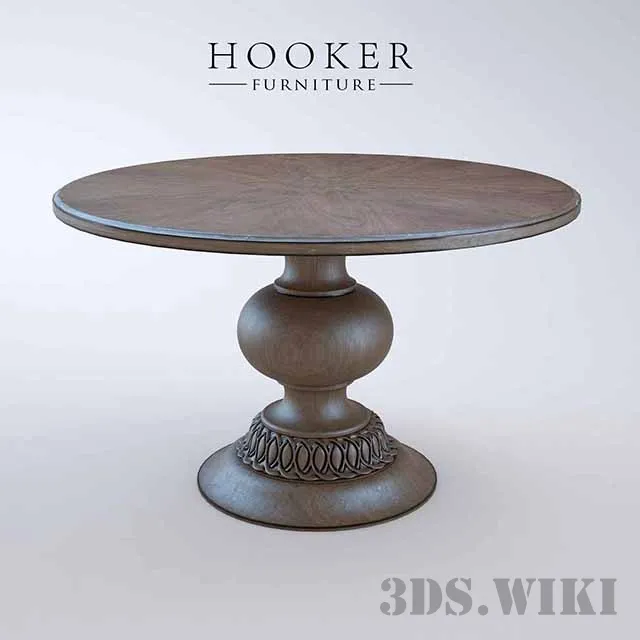 furniture – Hooker Furniture Cambria table 3ds Max