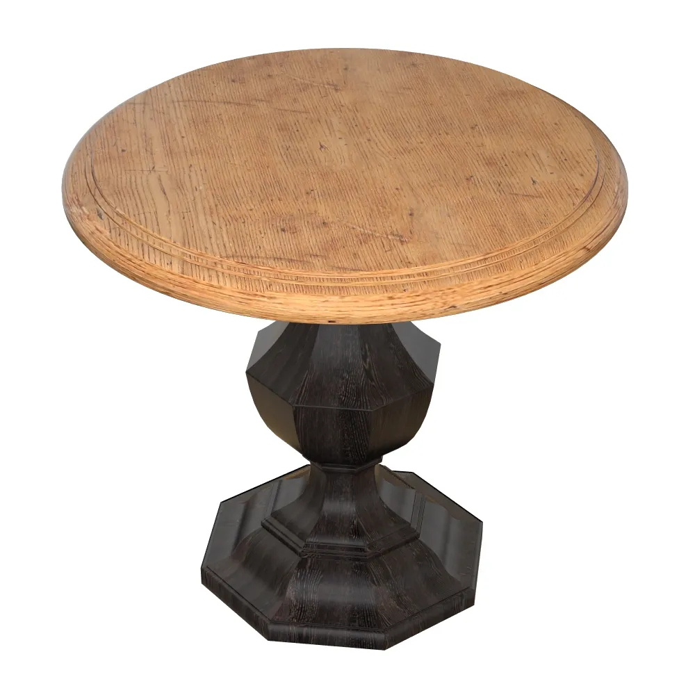 furniture – Hooker Furniture Sanctuary wood round accent table 5402-50001 3ds Max