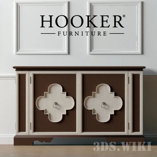 furniture – Hooker Furniture Two Door Console 3ds Max