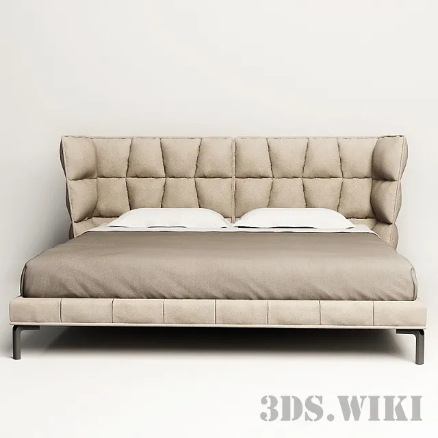 furniture – Husk beds – B&B Italia 3ds Max