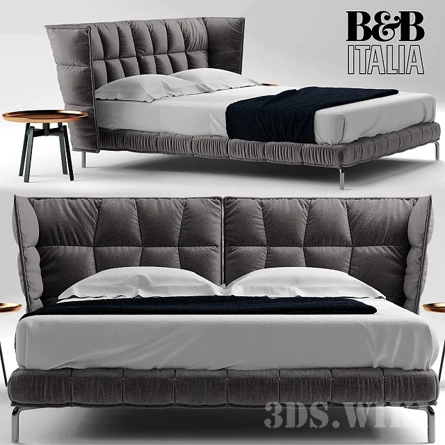 furniture – Husk beds – B&B Italia 3ds Max