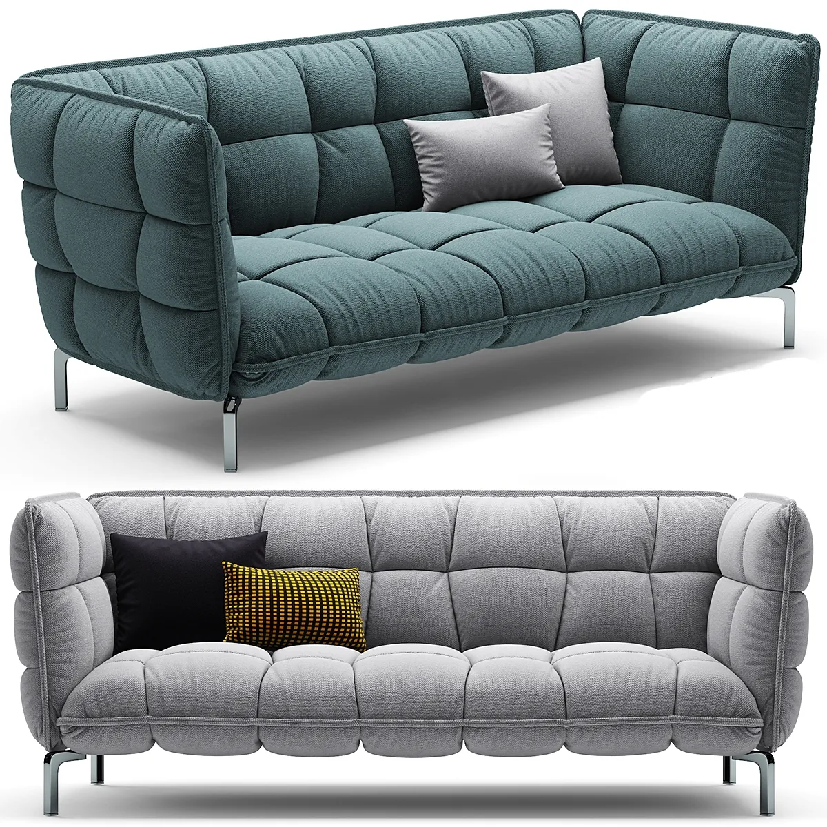 furniture – HUSK sofa B&B Italia 225 3ds Max