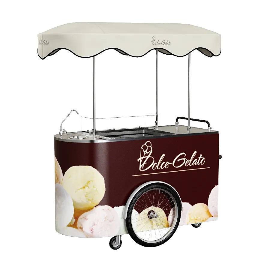 furniture – Ice Cream Trolley Dolce Gelato 3ds Max