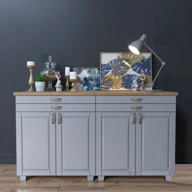 furniture – IKEA cabinet hardware 3ds Max