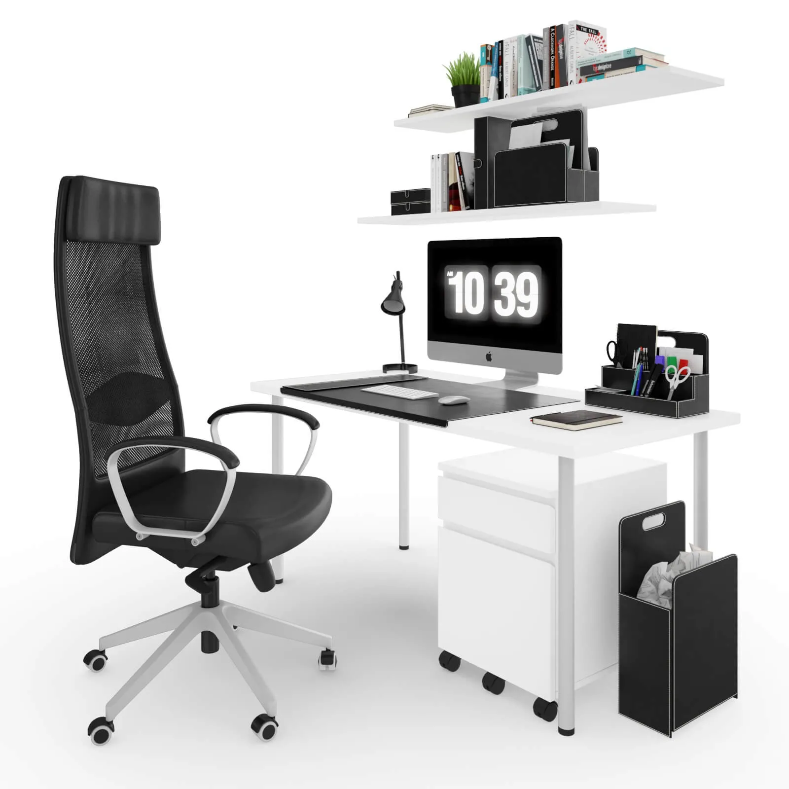 furniture – Ikea desktop 3ds Max