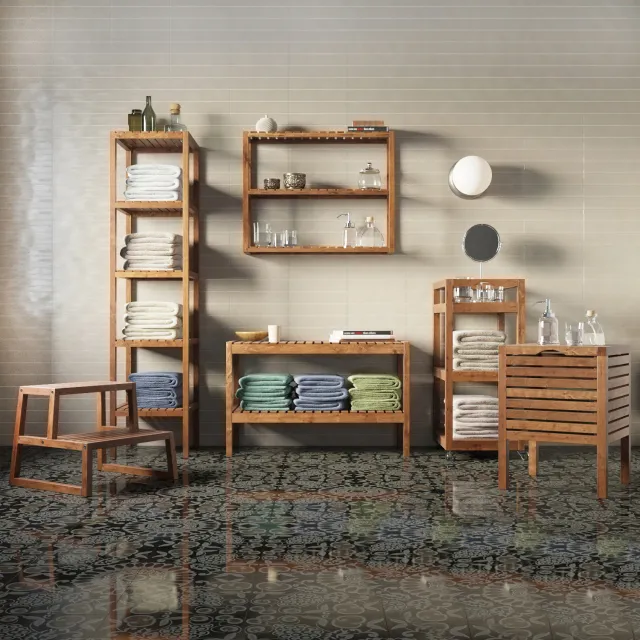 furniture – IKEA Molger furniture set 3ds Max