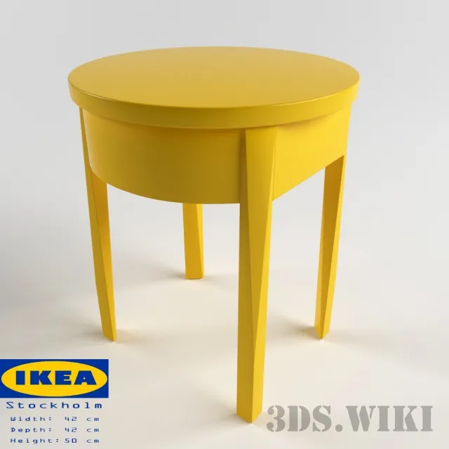 furniture – Ikea Stockholm 3ds Max