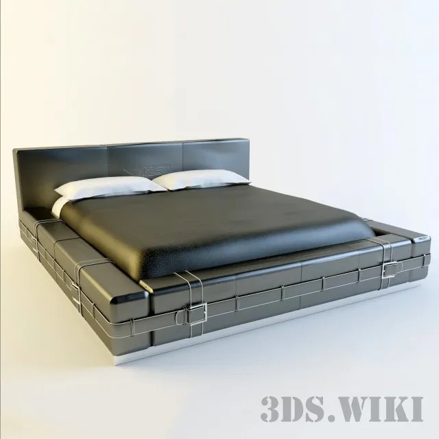 furniture – Ipe Cavalli Coupe bed 3ds Max