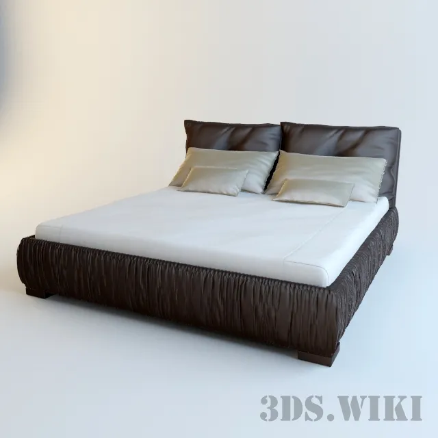 furniture – IPE CAVALLI Saint Moritz bed 3ds Max