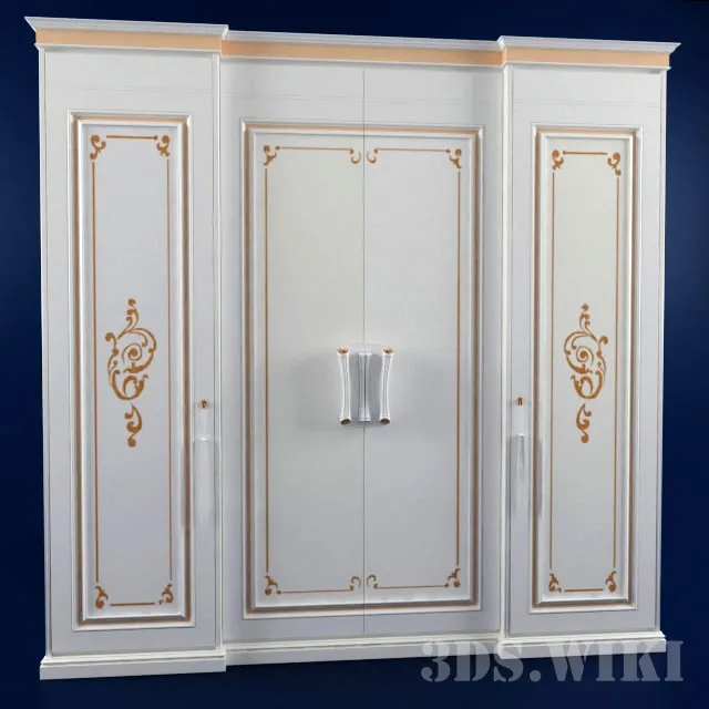 furniture – Italian wardrobe Lanpas (Tivoli) 3ds Max