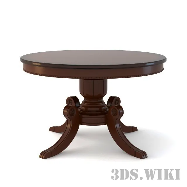 furniture – JF-886 round table 3ds Max