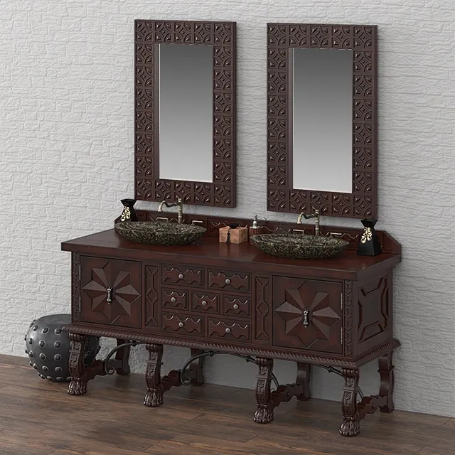 furniture – JMF Balmoral chest of drawer 3ds Max