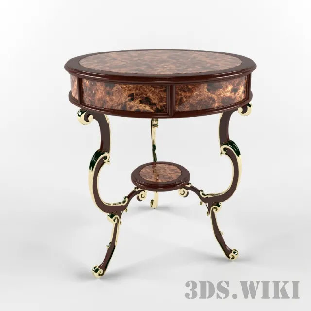 furniture – Jonathan Charles Fine Furniture Pedestal Table 3ds Max