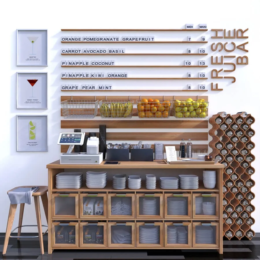 furniture – Juice Bar 03 3ds Max