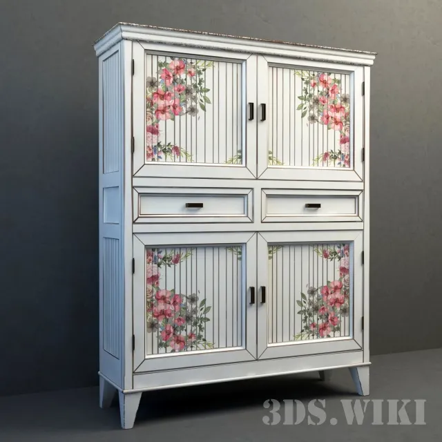 furniture – Kitchen Cabinet with Pictures 3ds Max