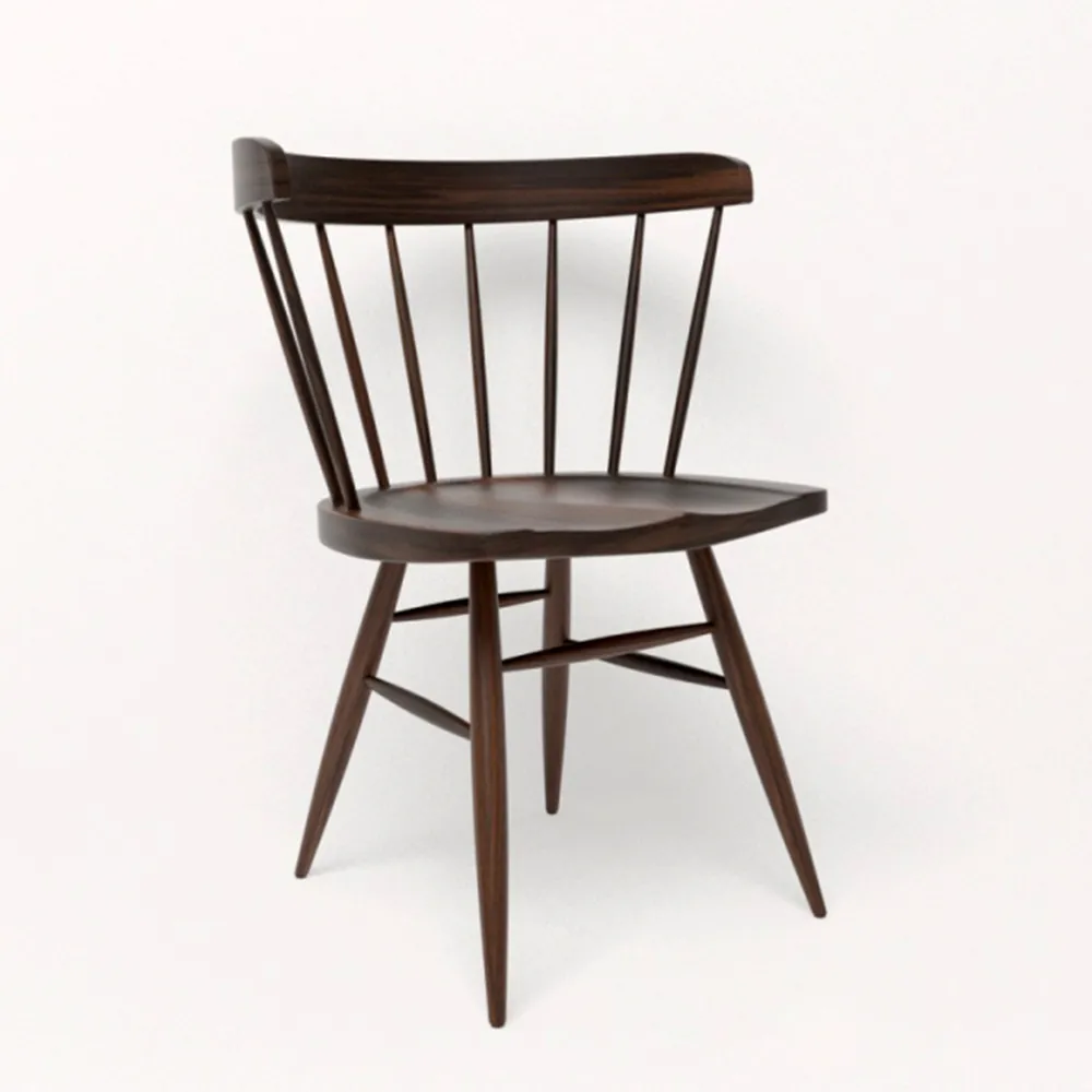 furniture – Knoll Wooden Chair 3ds Max
