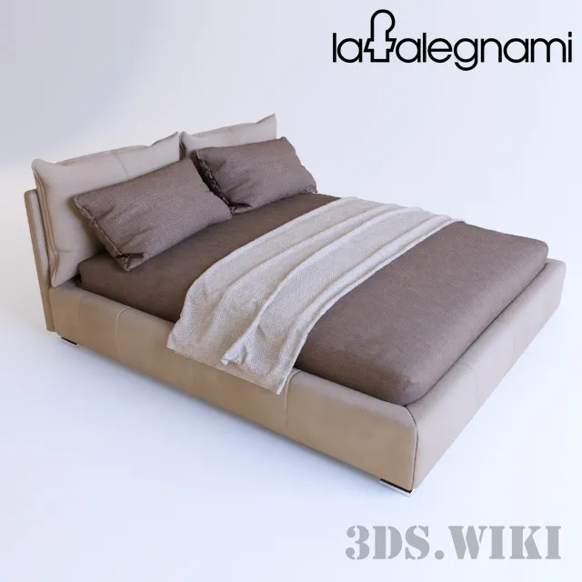 furniture – La Falegnami bed 3ds Max