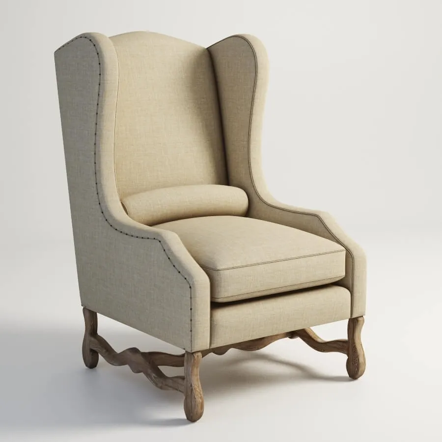 furniture – La Manche armchair 602.002-F01 3ds Max