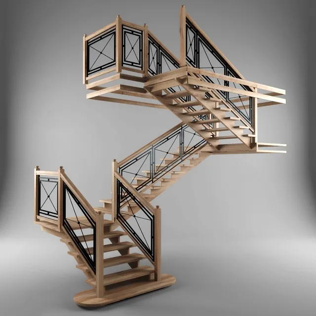 furniture – Ladder chalet 1 3ds Max