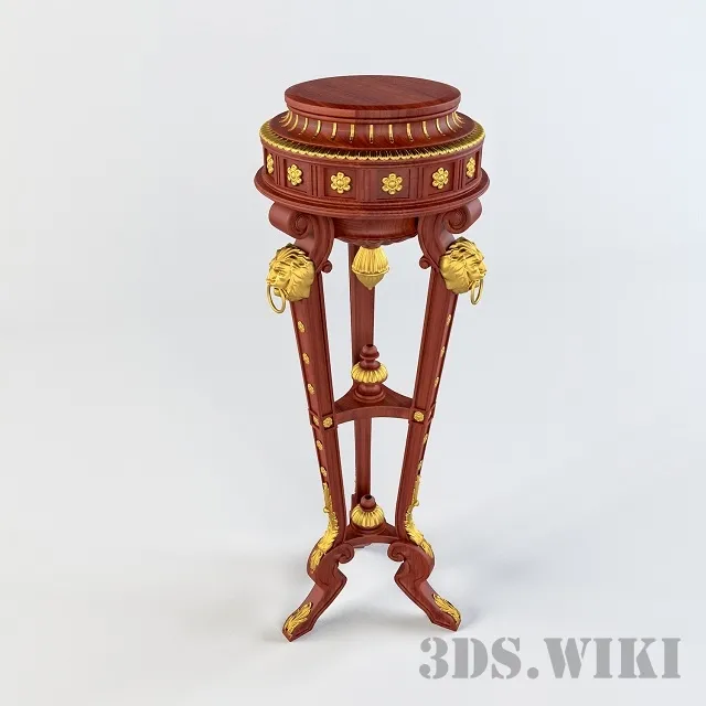 furniture – Lamp table 3ds Max
