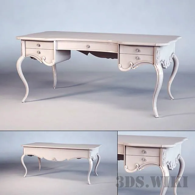 furniture – Large classic chest of drawers 3ds Max