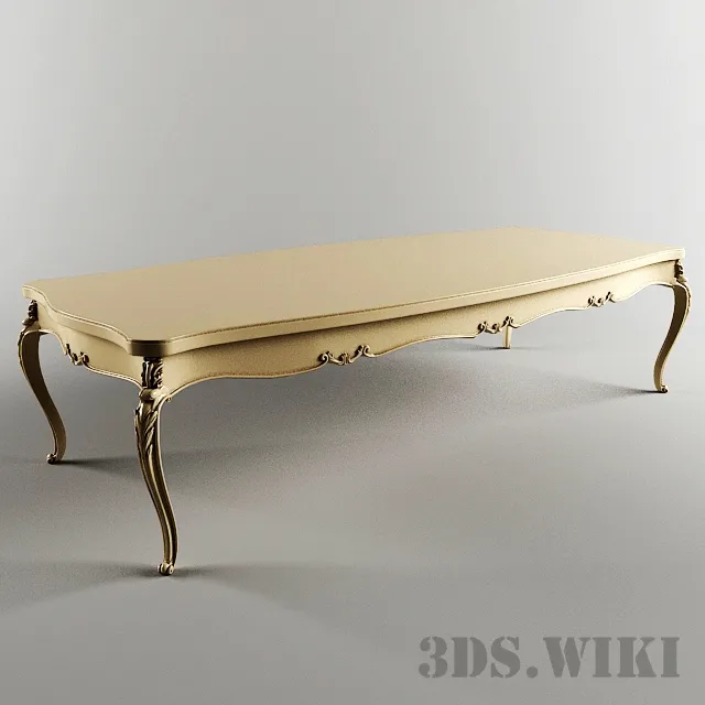 furniture – Large dining table ANTONELLI MORAVIO 3ds Max