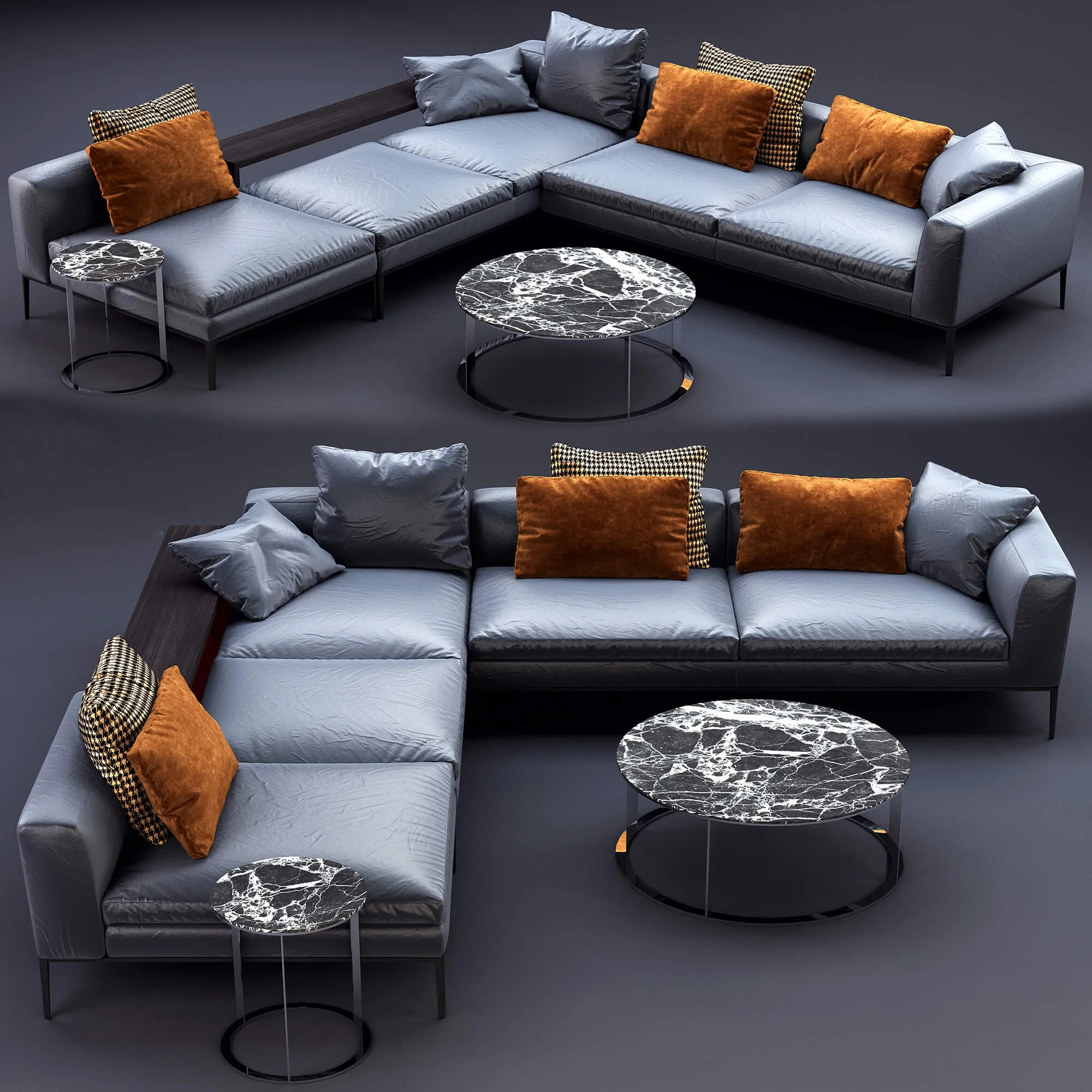 furniture – Leather Sofa 04 3ds Max