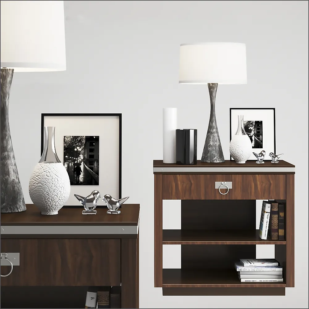 furniture – Lillian August nightstand 678 3ds Max