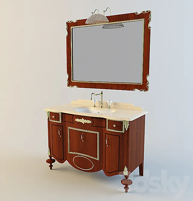 Furniture Lineatre Versailles 3ds Max