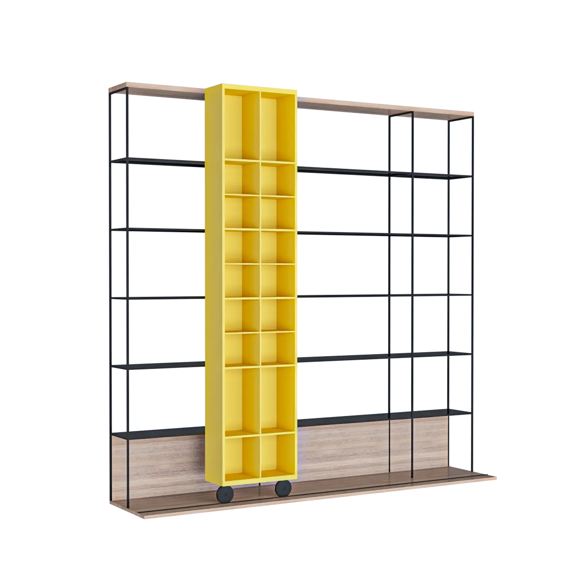 furniture – Literatura Open bookcase 2 3ds Max