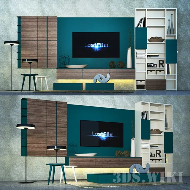 furniture – Living room set from Novamobili 3ds Max