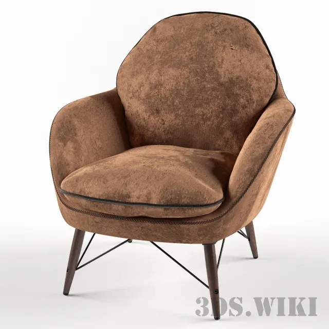 furniture – LOFT Designe armchair 3ds Max