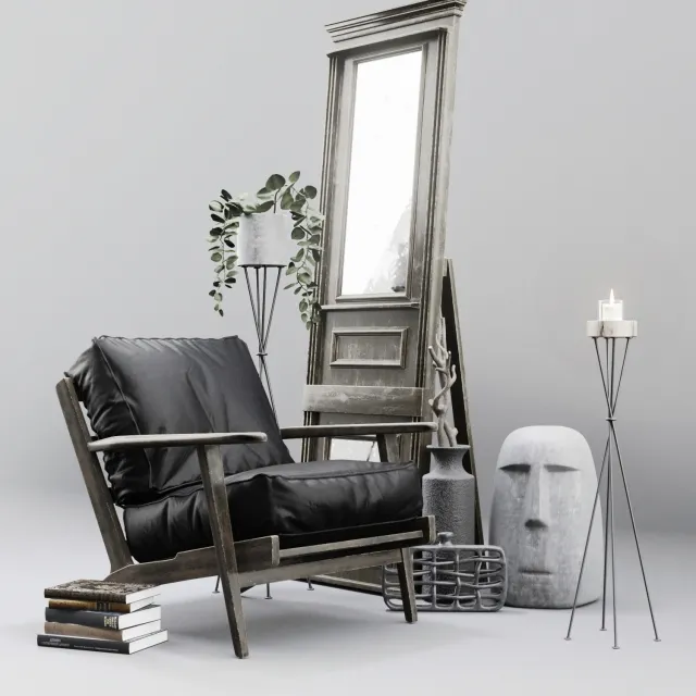 furniture – LOFT SET 13 3ds Max