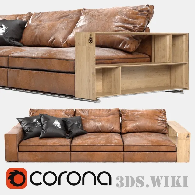 furniture – Loft Sofa Clyde 3ds Max