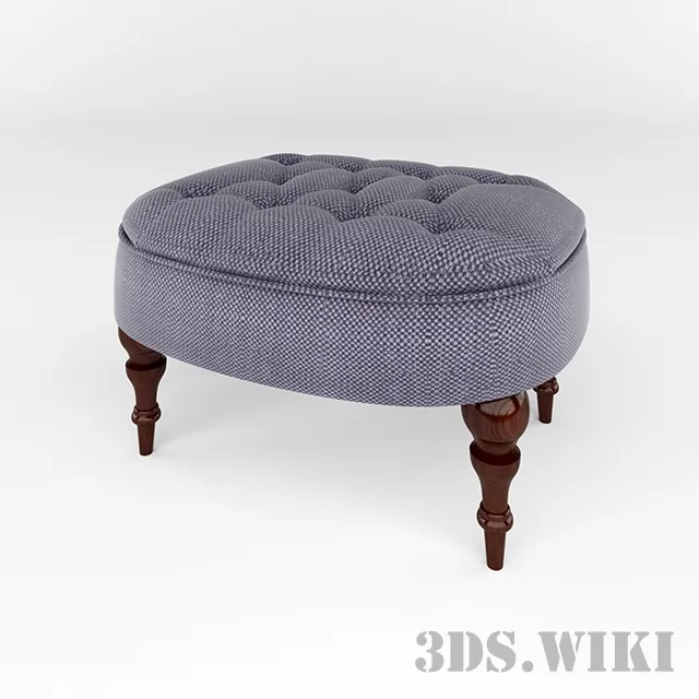 furniture – LOLA pouf from HomeEmotions 3ds Max