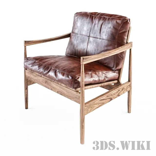 furniture – Lounge armchair 3ds Max