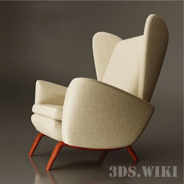 furniture – Lounge Chair by Howard Keith 3ds Max